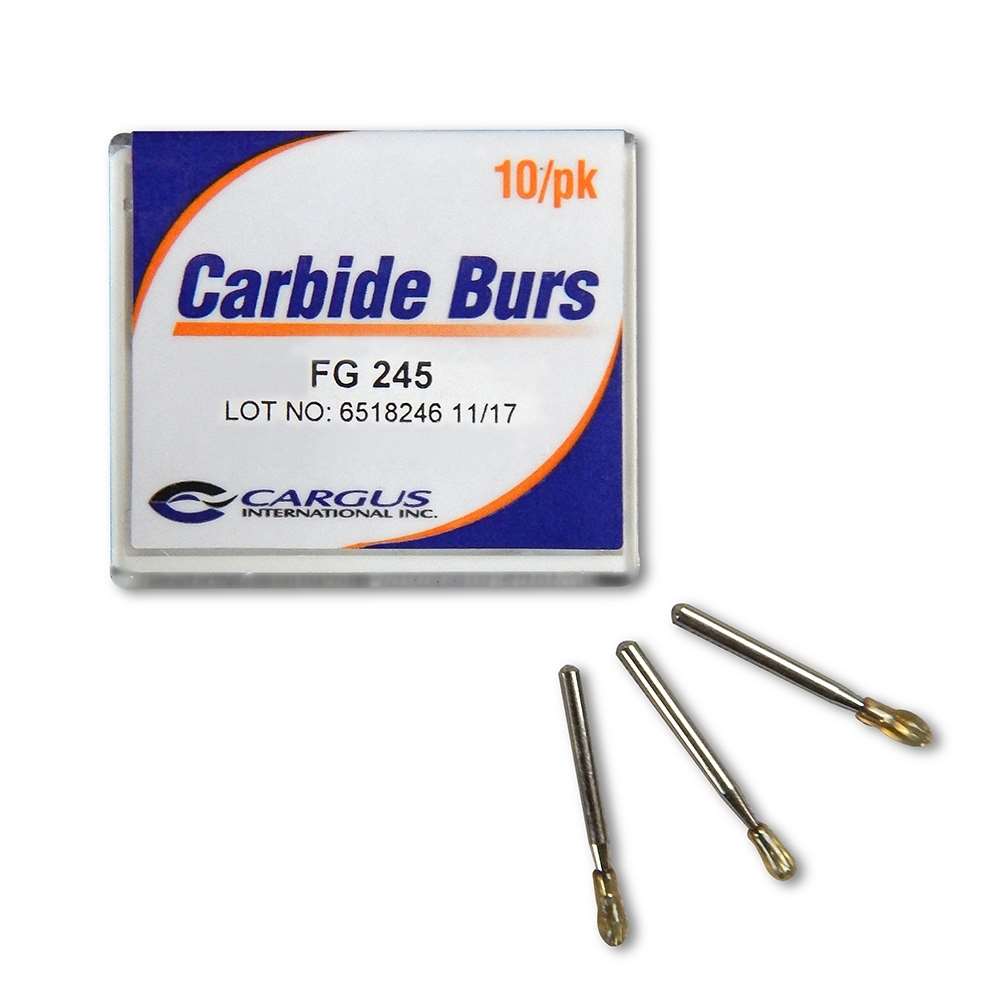 Carbide Burs RA 10/pk - Cargus