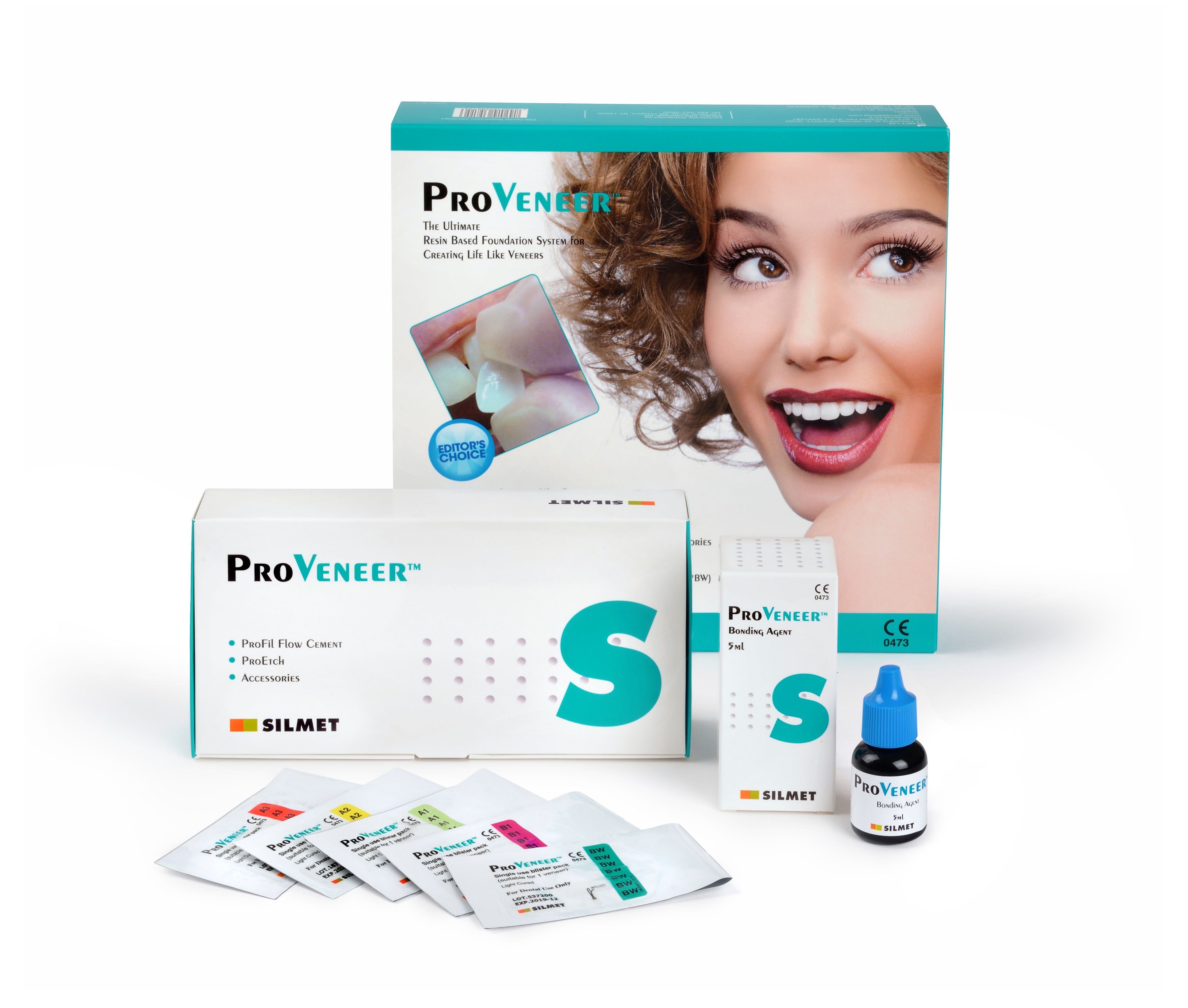 ProVeneer Assorted Shade Kit (3-A1, 2-A2, 2-B1, 3-BW) - Silmet