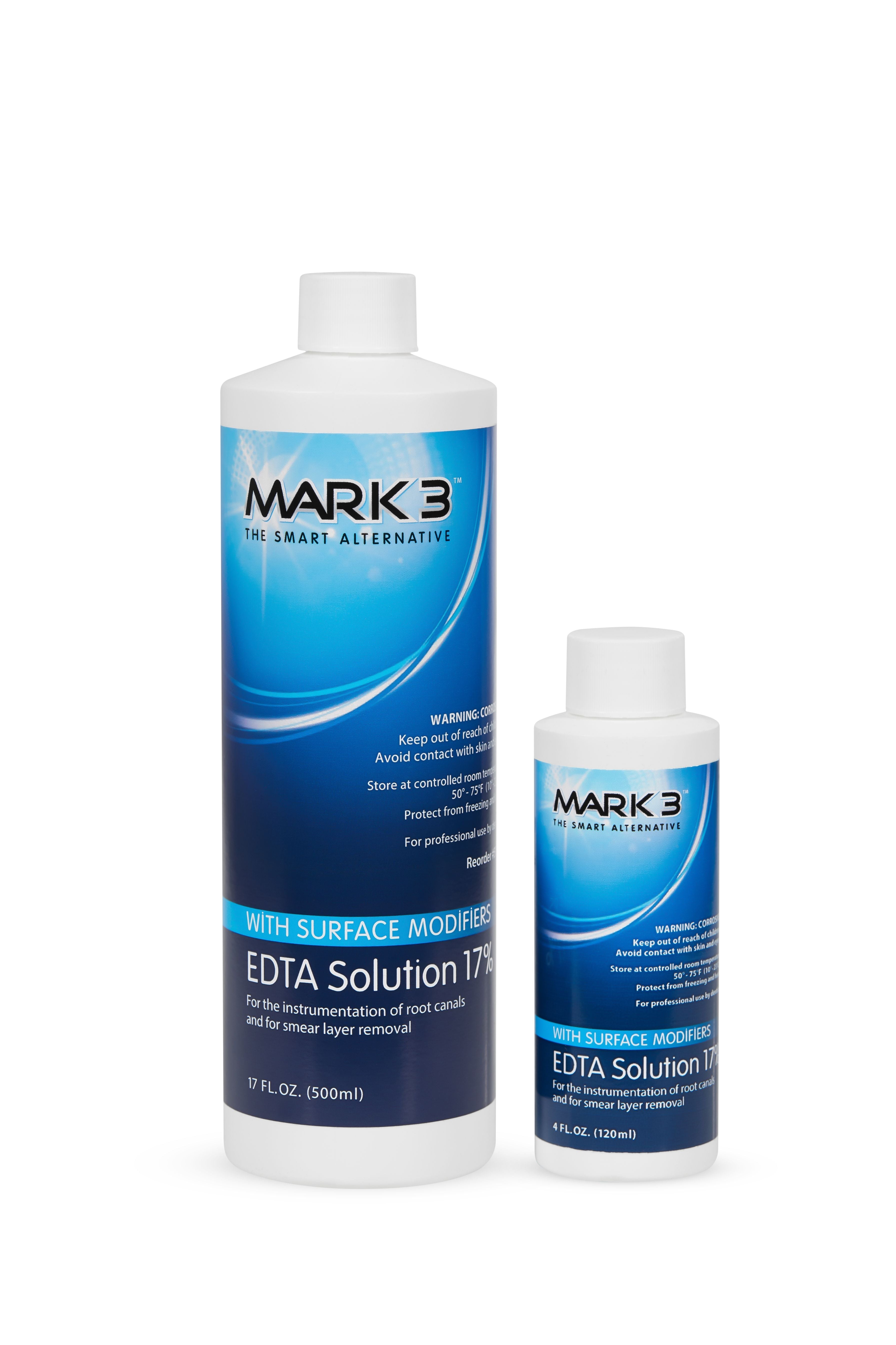 EDTA Solution 17% Bottle 17oz 500ml - MARK3