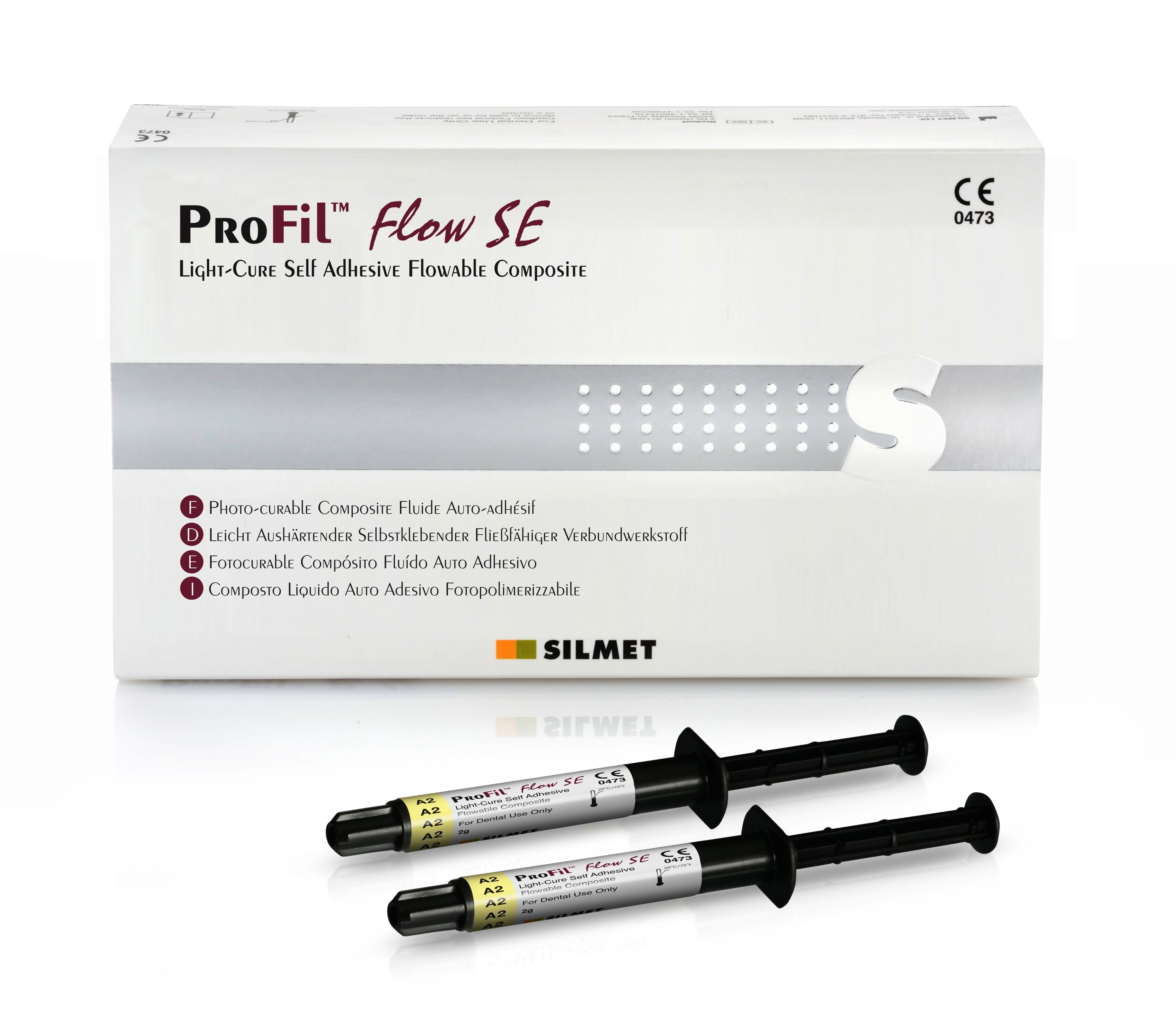 Profil Flow SE - Light Cure Self Adhesive Flowable Composite 2/pk - Silmet