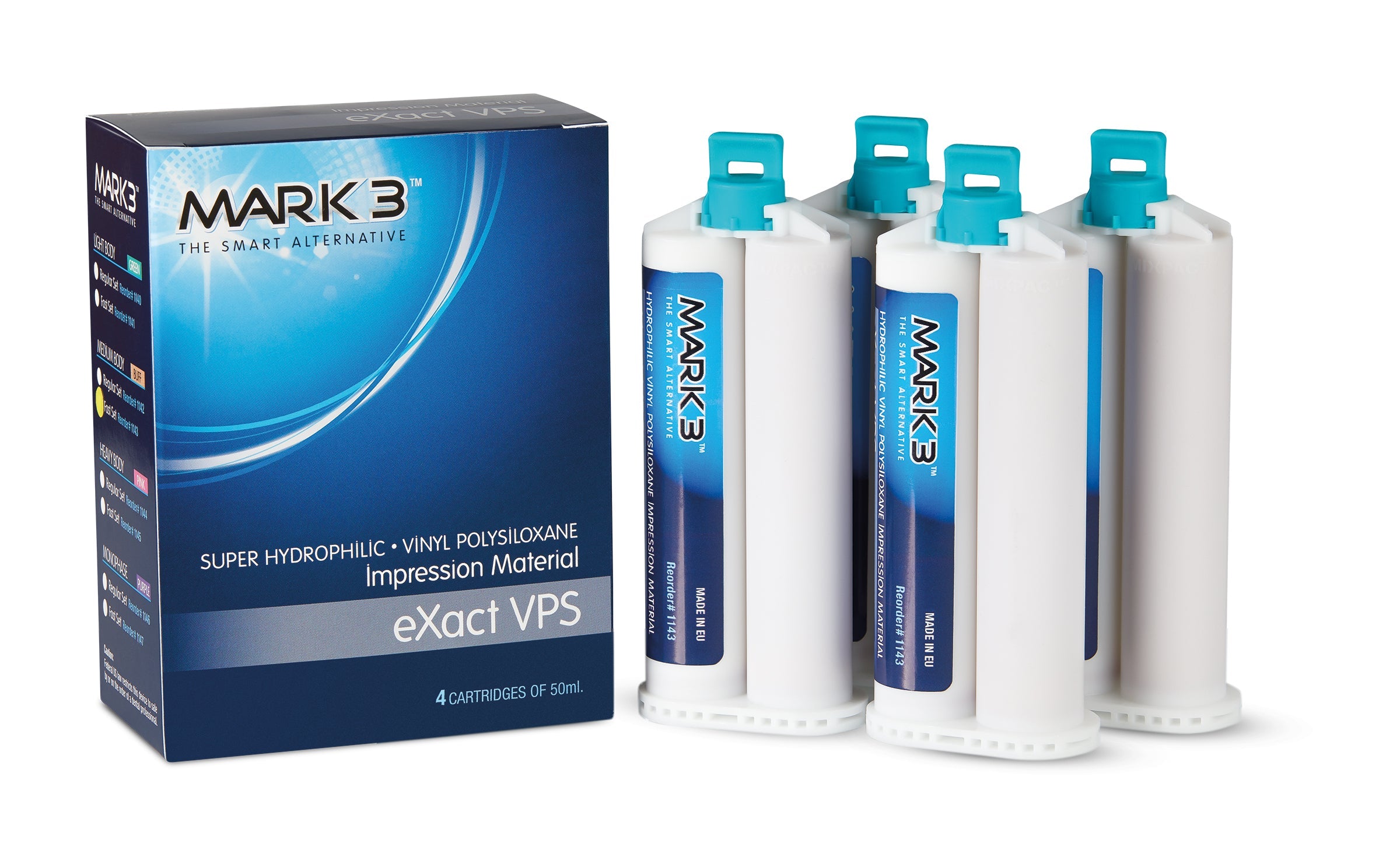 eXact VPS Impression Material 4/pk - MARK3