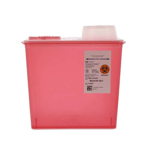 Sharps-A-Gator Chimney Top Containers