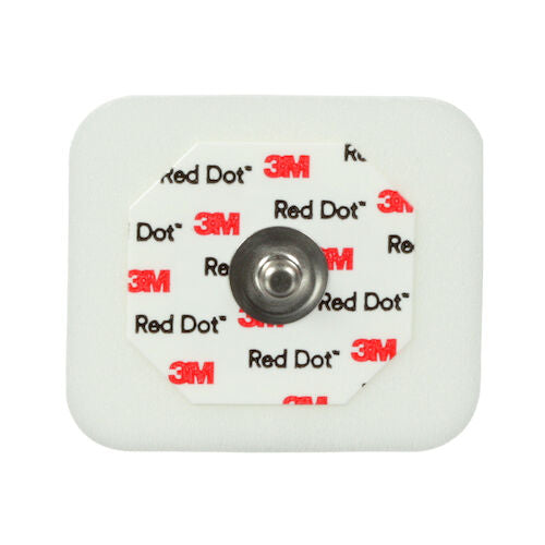 Red Dot Electrode with Foam Tape and Sticky Gel