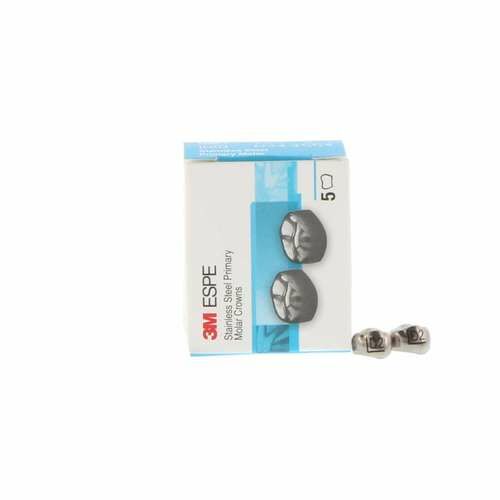 3M Stainless Steel Primary Molar Crowns