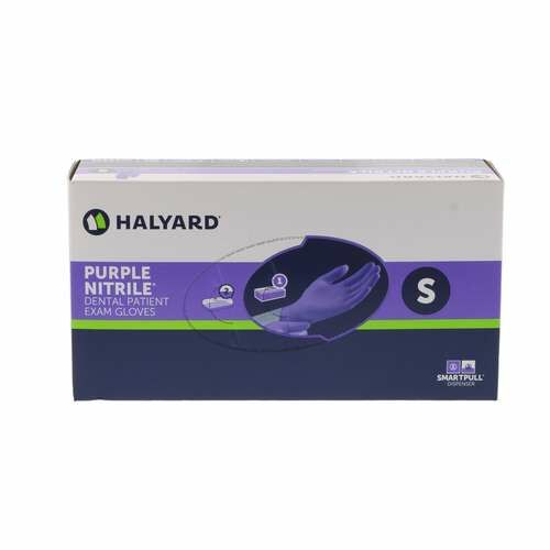 Purple Nitrile PF Gloves