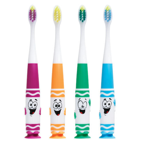 GUM Crayola Pip-Squeak Toothbrush