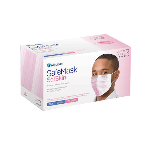 SafeMask Sof Skin Procedure Earloop Masks