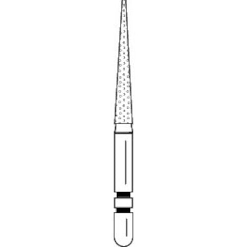 Flat End Taper, Two Striper Diamond
