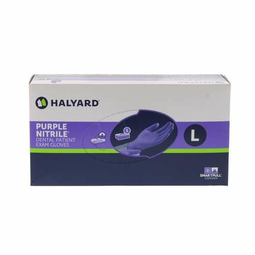 Purple Nitrile PF Gloves