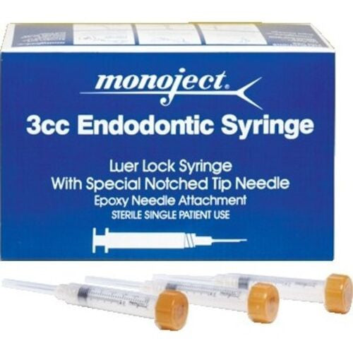 Monoject Endodontic Needles & Syringes