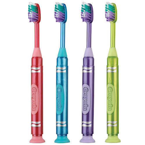 GUM Crayola Suction Toothbrush