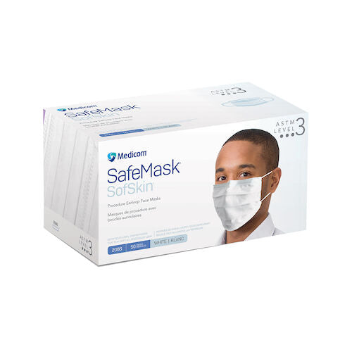 SafeMask Sof Skin Procedure Earloop Masks