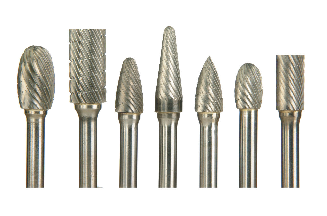 KEYSTONE SPIRAL CUT CARBIDE BURS