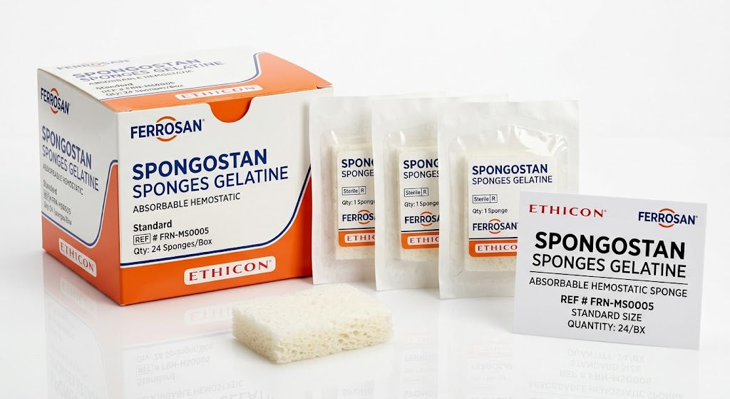 Ethicon Spongostan Gelatin Sponge Standard