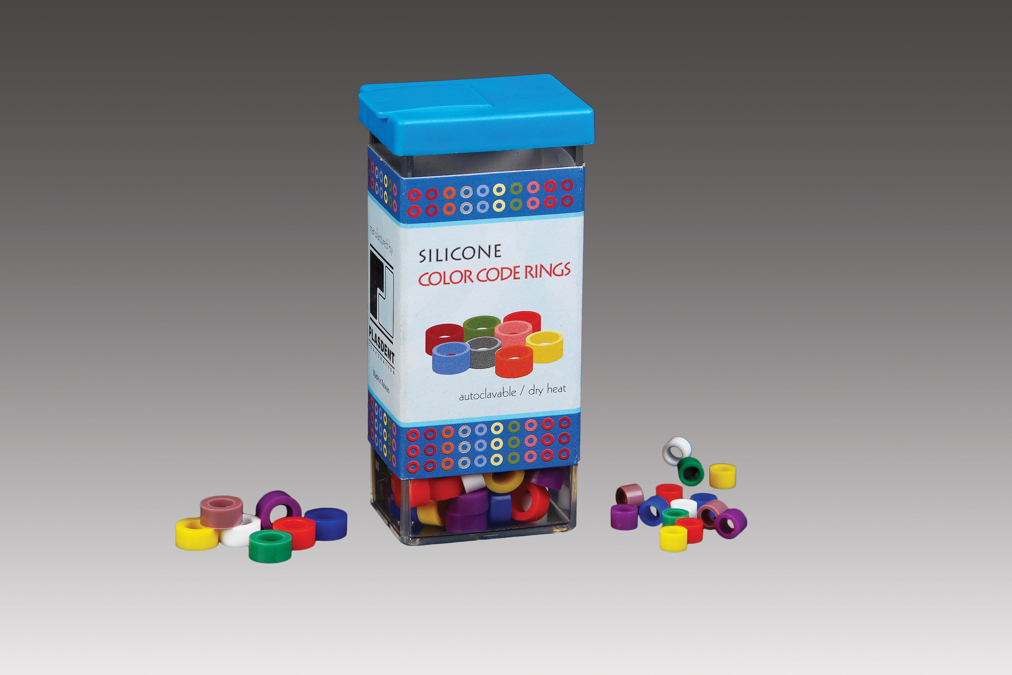 Plasdent Color Code Rings & Handpiece Color Code Bands