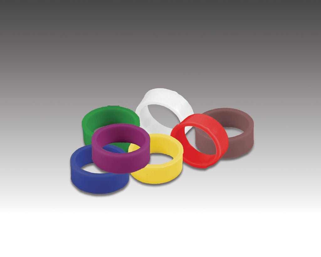 Assorted Color Code Rings Plasdent Color Code Rings & Handpiece Color Code Bands