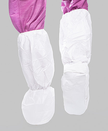 DuraGrip LiquidGuard Knee High Boot Covers, Elastic Ankle Fit