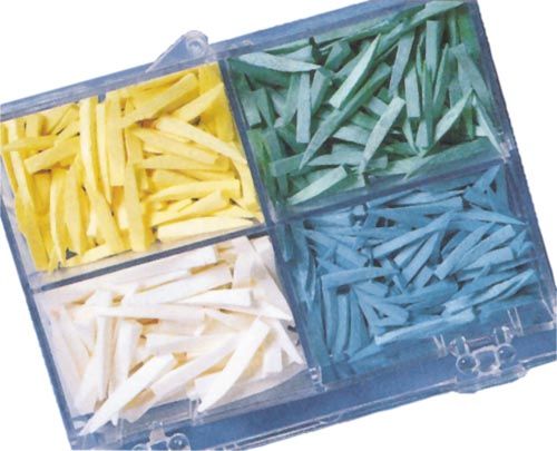 Transparent Wedges, Fintrec (250/Pack)