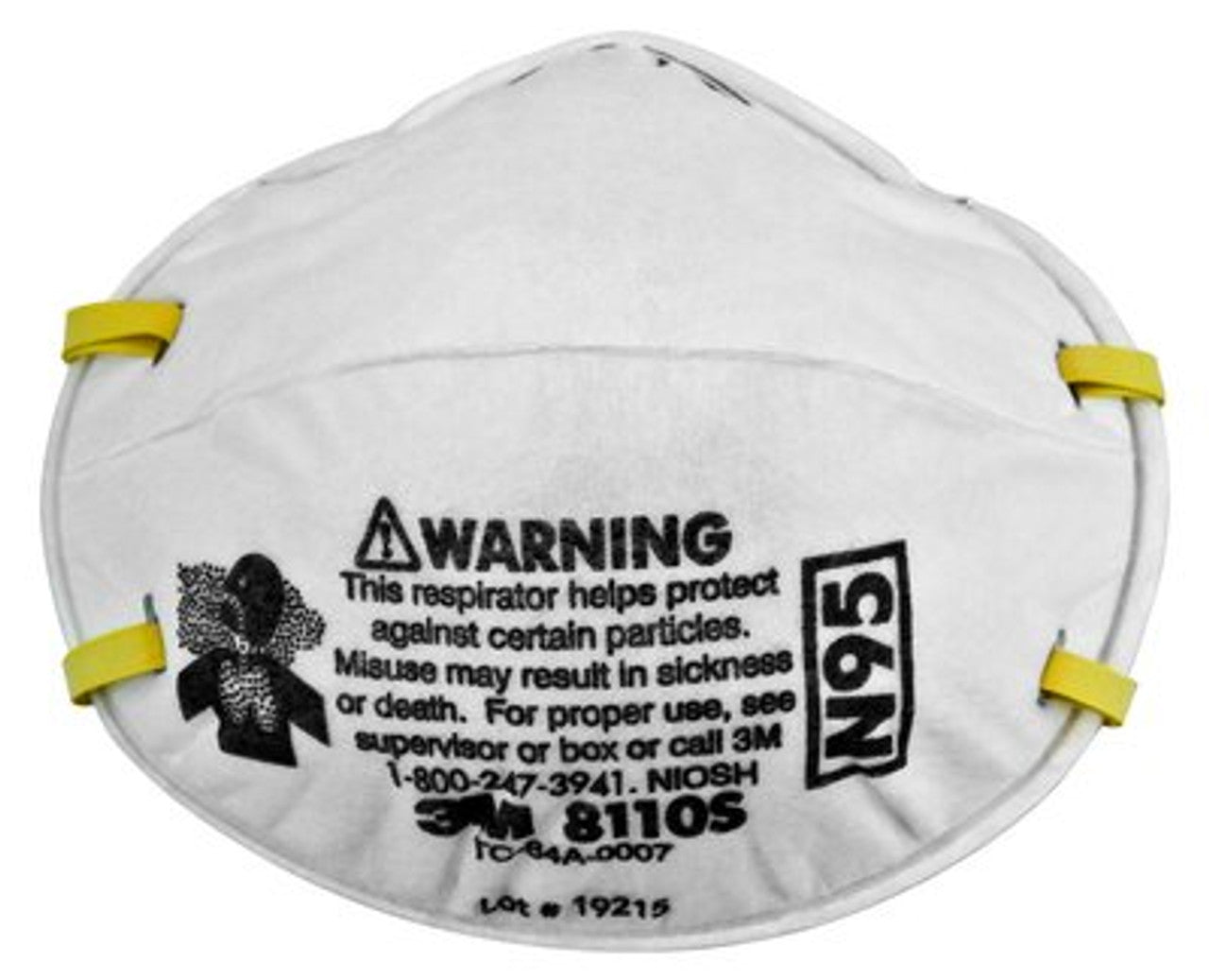 3M N95 Particulate Respirator Mask