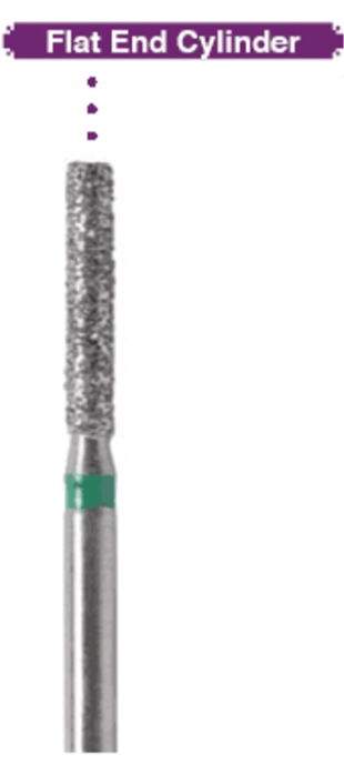 Diamond Burs (Flat End Cylinder)