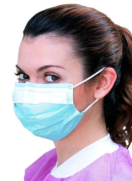 ASTM LEVEL 3 FOG FREE ARCHAWAY DOUBLE SEAL EAR LOOP MASKS