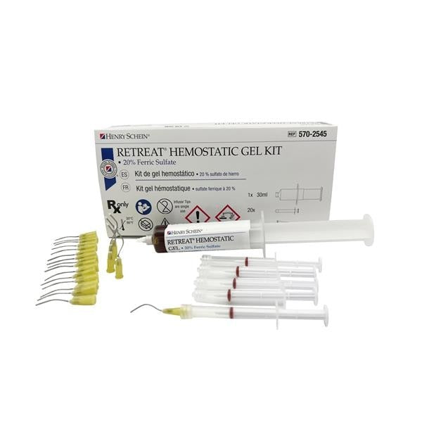 Retreat 20% Ferric Sulfate Gel 30 mL Syringe Kit 30mL/Ea