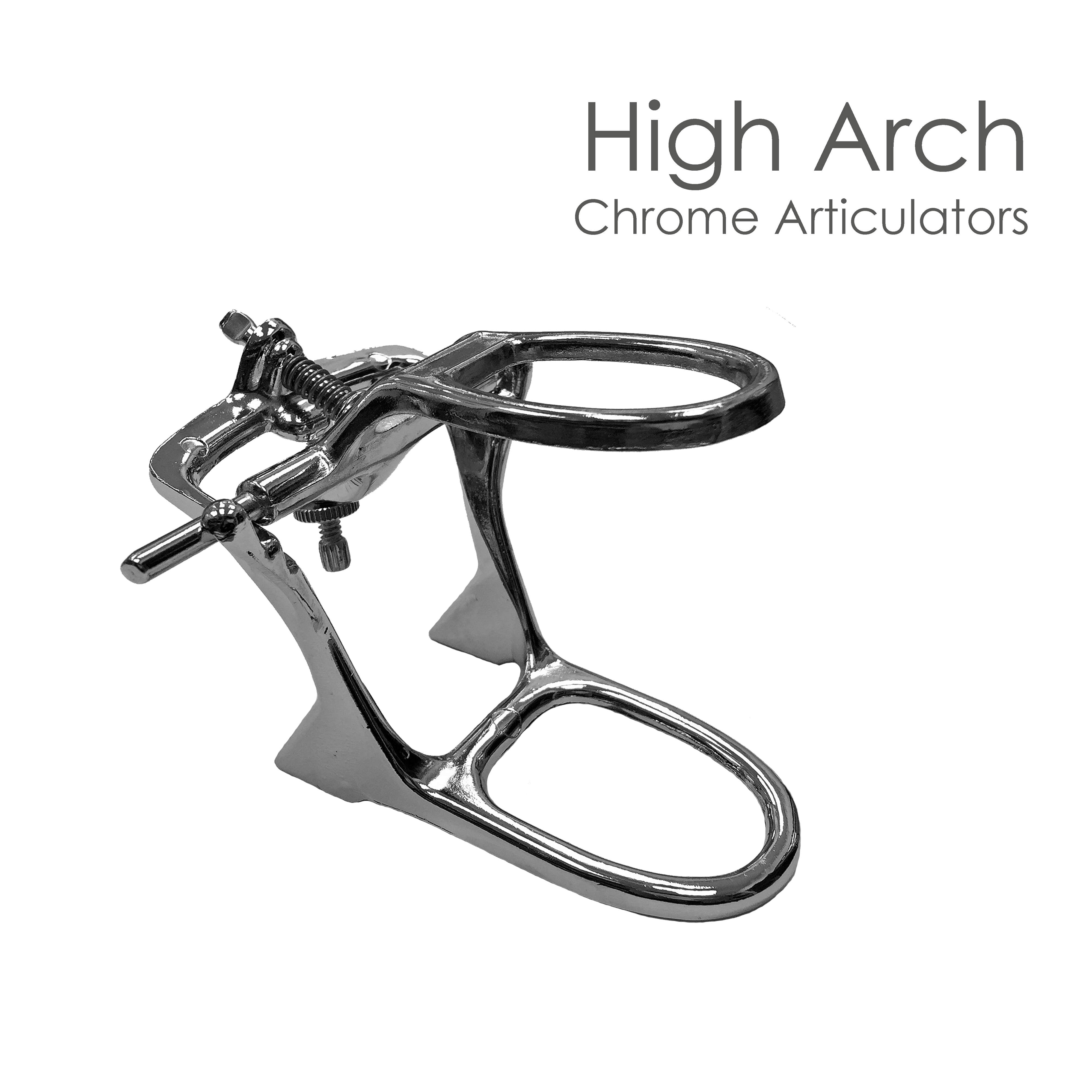 DENTAL LAB - ARTICULATOR CHROME PLATED CROWN AND BRIDGE DN-2170