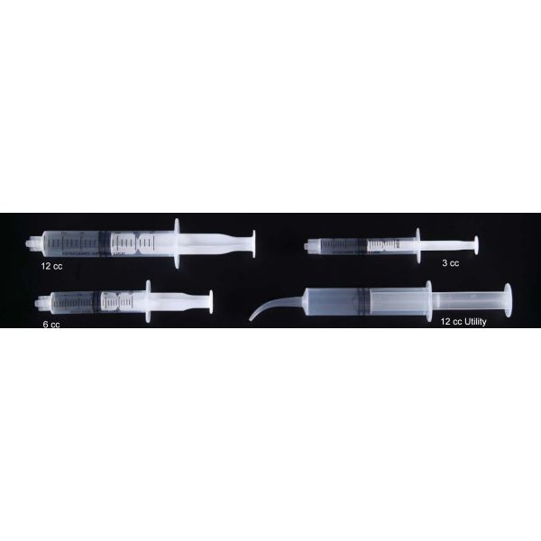 Plasdent Luer Lock & Utility Syringes-Disposable; Non-Sterile