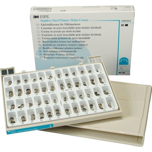 3M-Stainless Steel Primary Molar Crowns