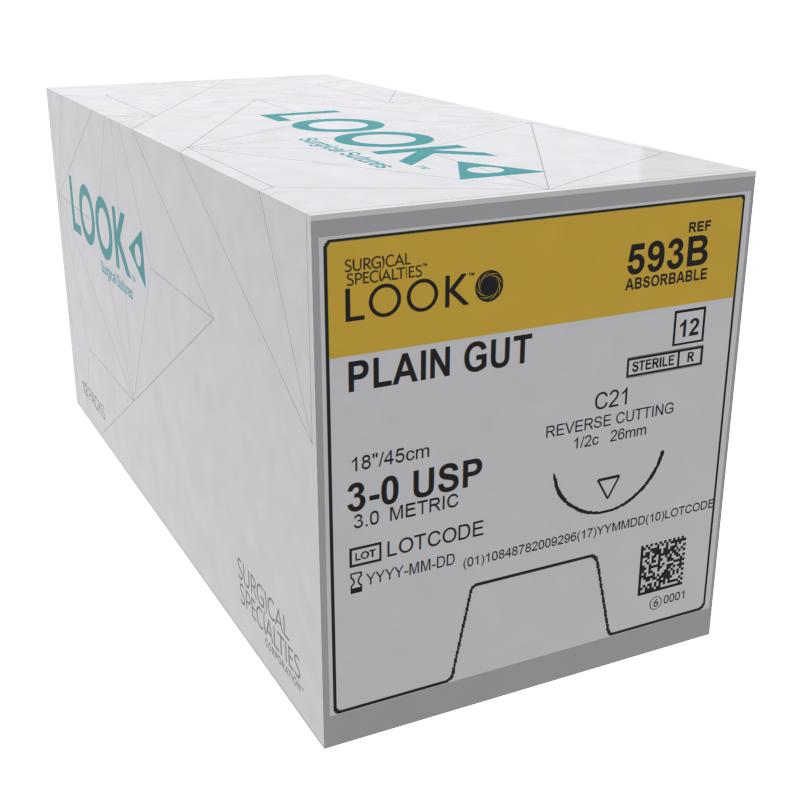 Look Suture Plain Gut
