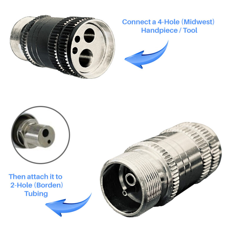 MiniBlaster Adapter for Midwest 4-Hole Connector