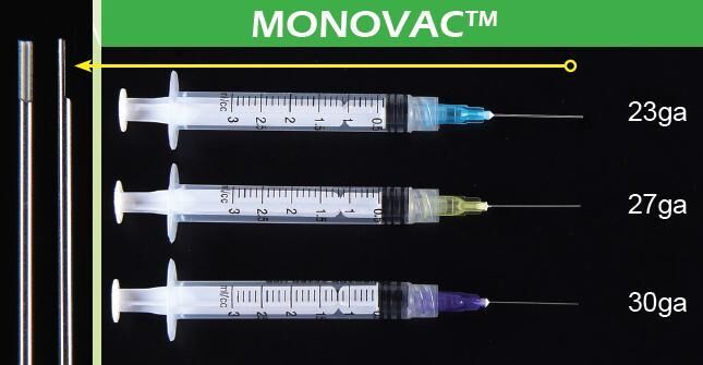 Monovac™ Irrigation Pre-Tipped 3Cc Syringes