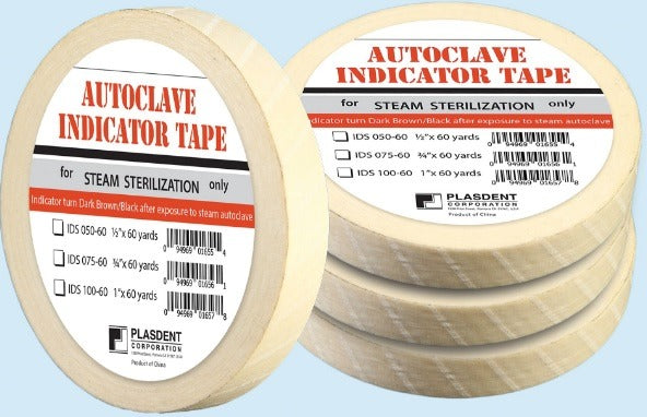 Plasdent Autoclave Indicator Tape