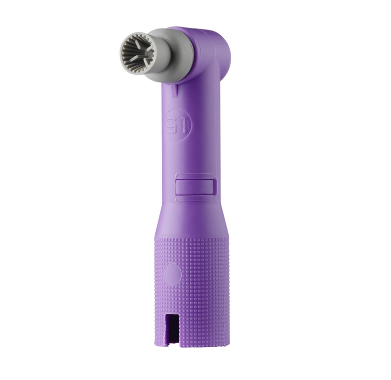 Young Perfect Choice Disposable Prophy Angle, Soft Gray Web Cup