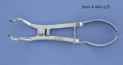 Rubber Dam Clamp Forceps, Ivory Type