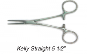 Kelly Straight Hemostat, 5.5"