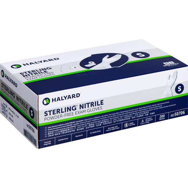 K-C/HALYARD Sterling Powder-Free Nitrile Exam Gloves