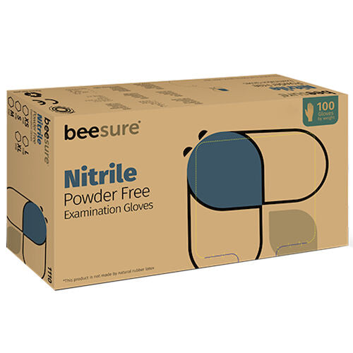 BeeSure Nitrile PF Gloves