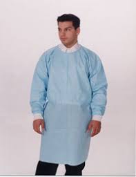 Level 3 SMS Gowns, Knit Cuffs