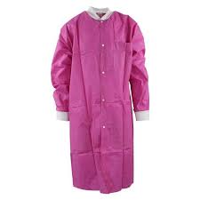 Extra-Safe Lab Coats - Level 3 SMS, Knee Length, 3 Pockets