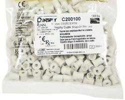Young 4-Web Regular White Latex-Free Snap-On Prophy Cups (144 Count)