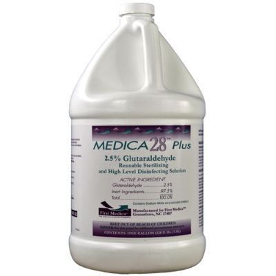 Medica 28 Plus™ 2.5% Glutaraldehyde Gallon