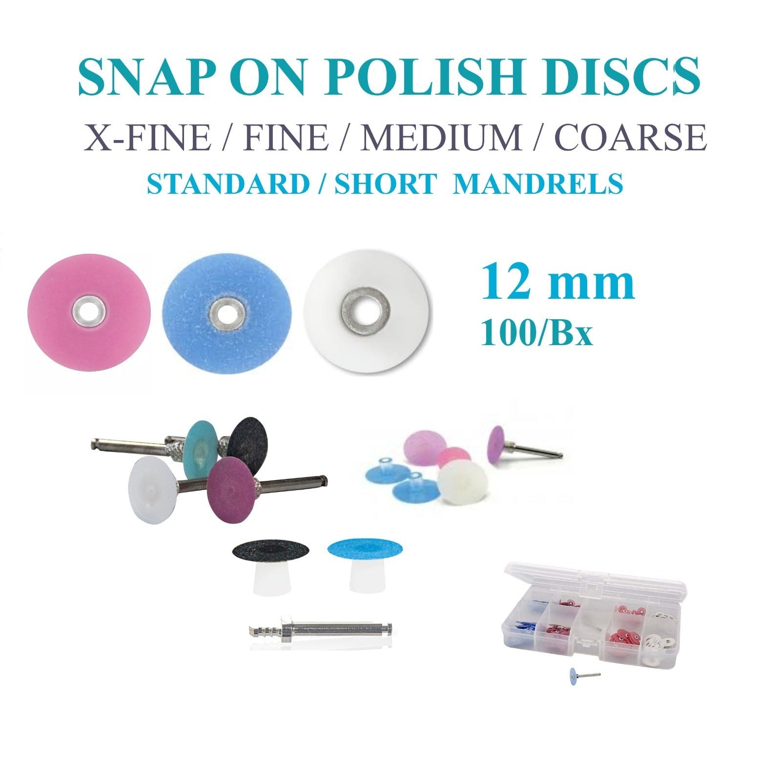 Plasdent Snap On Polish Discs