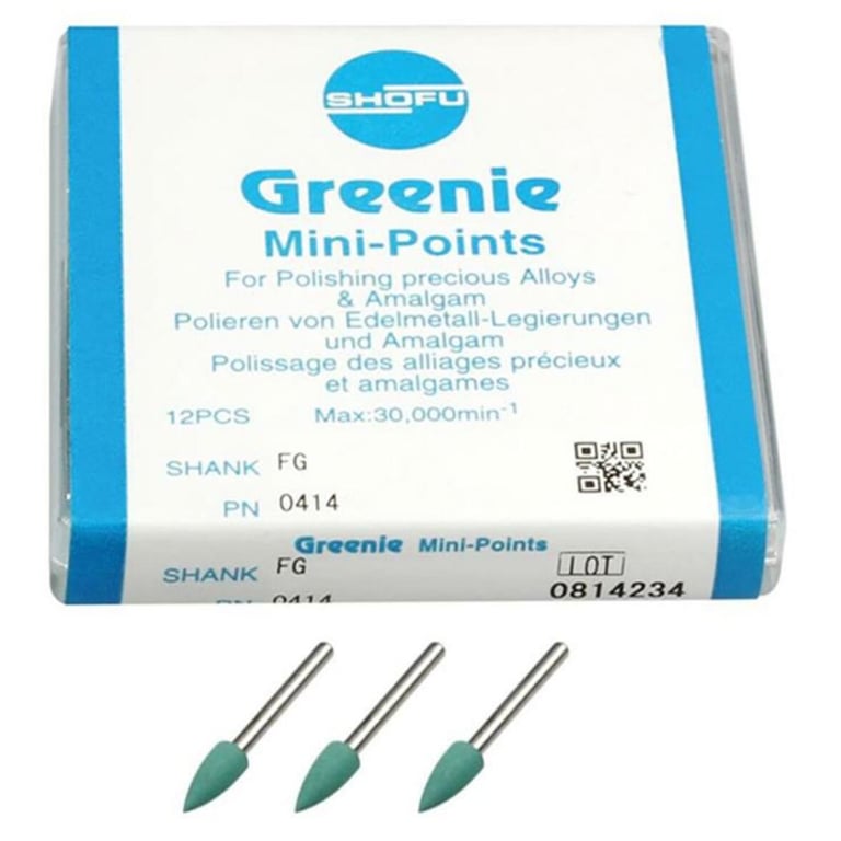 Amalgam / Gold Polishers (Mini Point, Medium Grit)