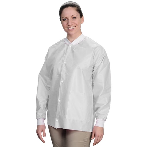 Easy-Breathe Level 2 SMS Jackets, 3 Pockets, Knit Cuffs