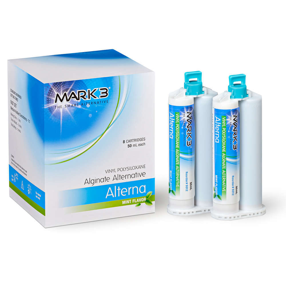 Alterna Alginate Alternative Fast Set Mint 50/ml. 8/pk. - MARK3