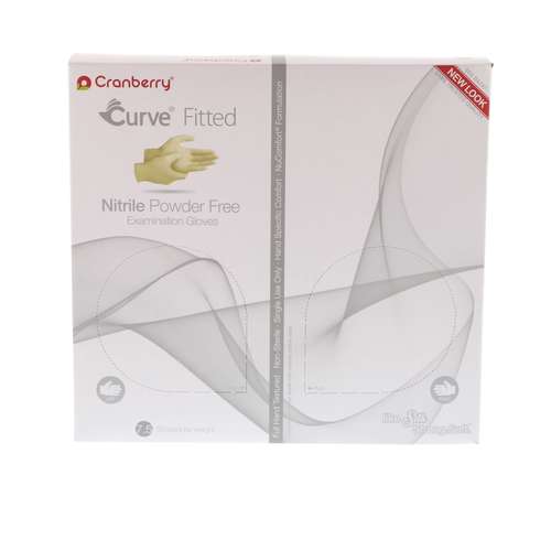 Curve Fitted Nitrile PF Gloves