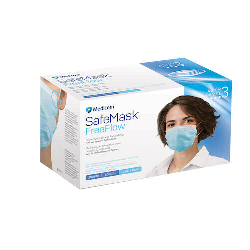 SafeMask FreeFlow Procedure Earloop Mask