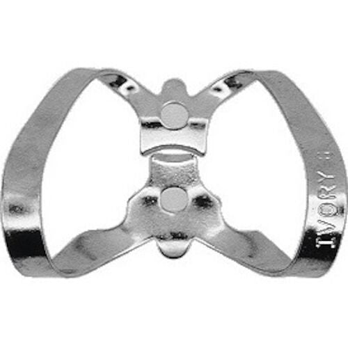 Ivory Rubber Dam Clamps, Winged
