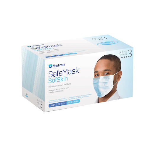 SafeMask Sof Skin Procedure Earloop Masks